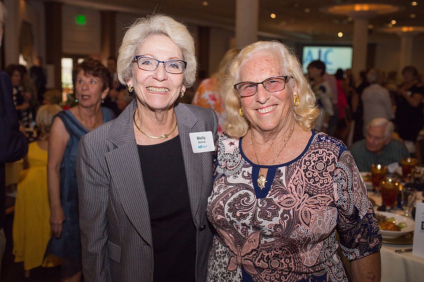 Molly Ballow and Belle Probst