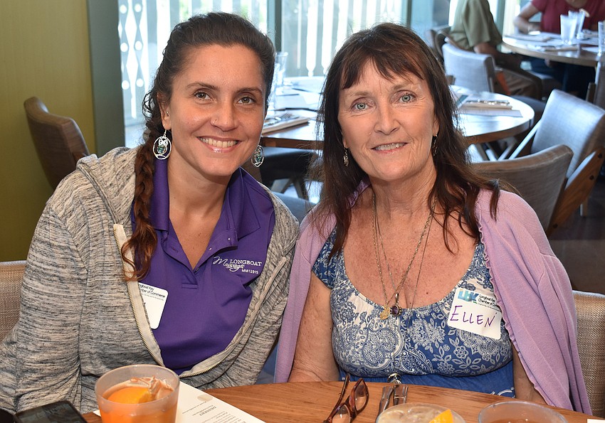 Mary Tamez and Ellen Cross