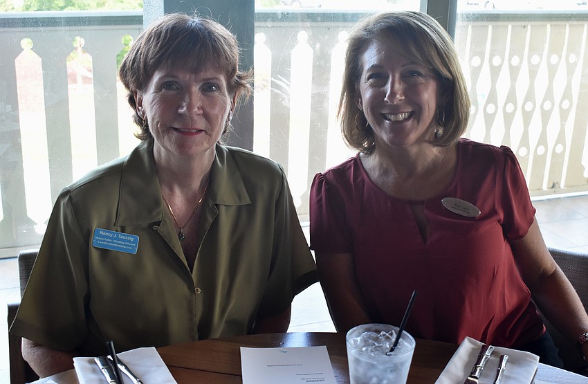 Nancy Taussig and Robi Leach