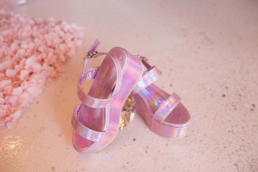 Gia Ventola, Platform Getaway Dreamer shoes, $159