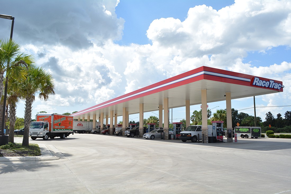 The RaceTrac  gas station at the corner of Lena Road and State Road 64 is an example of a project that could have been approved through a straight rezone request under the proposed changes.