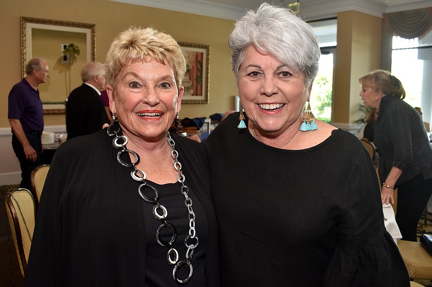 Sue Hanes and Helen Rhawn