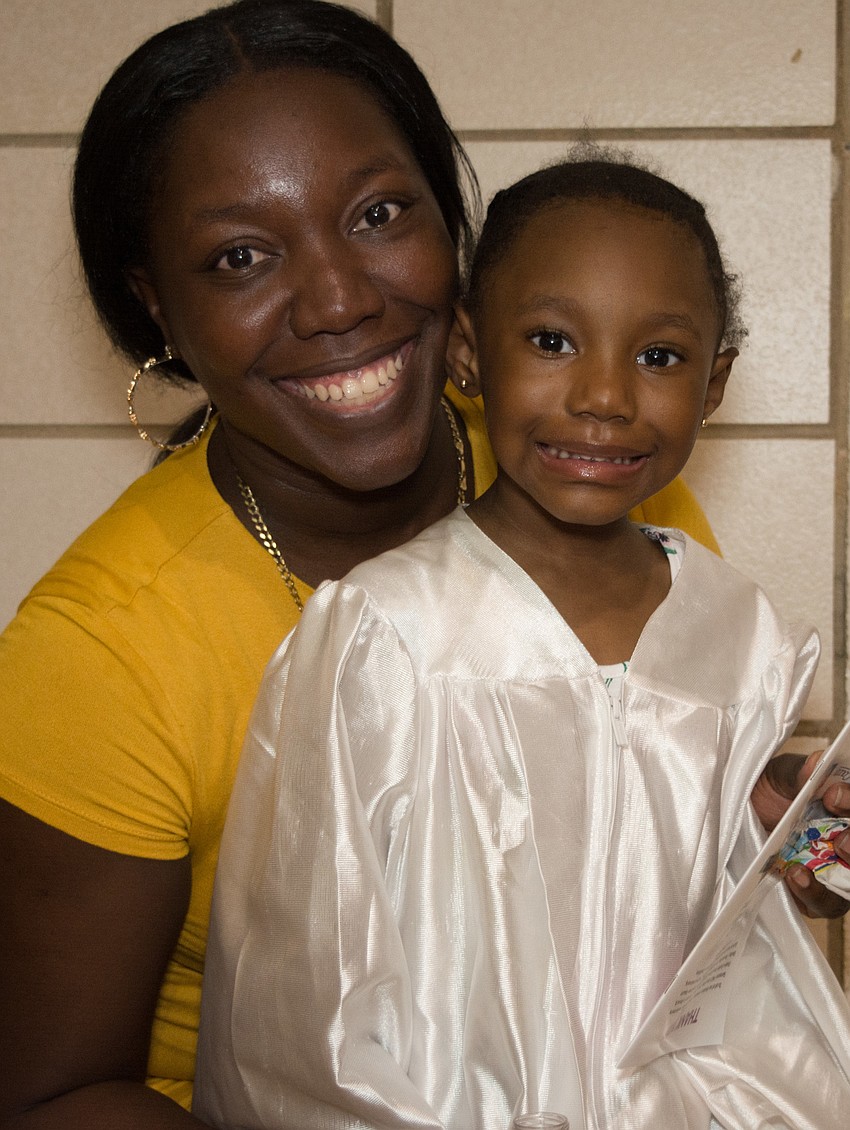Andrea McCrae with her daughter, Nyasia Cooper.
