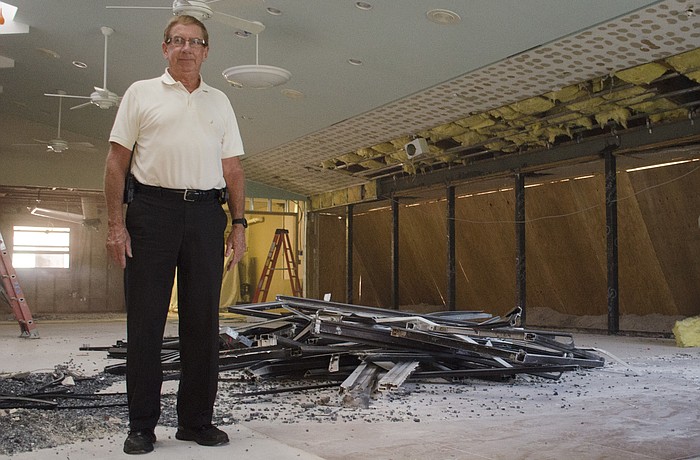 Bill Deskus said the Seaplace clubhouse restoration project could be done by December.