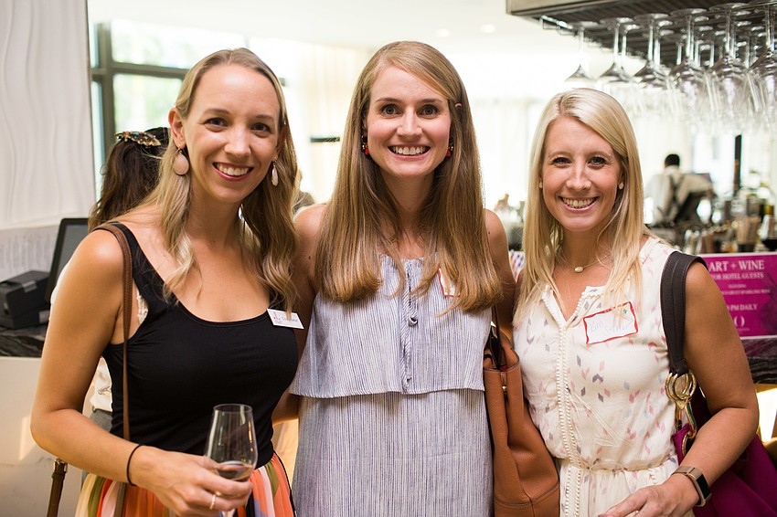 Corey Talbot, Pia Chocklett and Kim Stabler