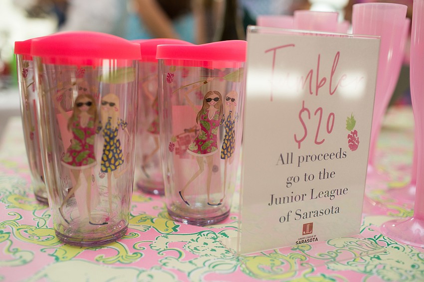 JLS sold items such as tumblers, hats and bracelets.