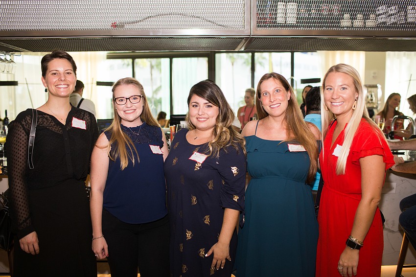 Emily Tolge, Shelby Marsh, Ariane Beauchamp, Emily Neinke and Veronica Clinton