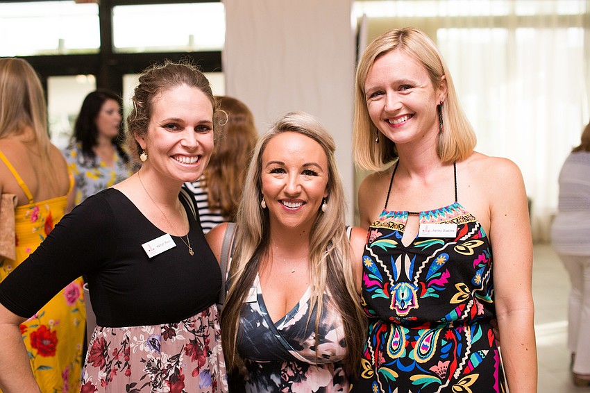 Kaitlyn Reid, Laura Mayhew-Purcell and Ashley Giasone