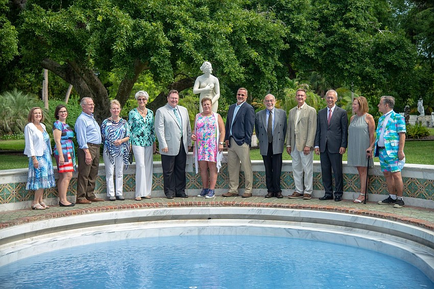 Barbara Ramsay, Anna von Gehr, David Schuler, Leslie Young,  Dr. Sarah Pappas , Ron McCarty, Betsie Bolger, Mott J.T. Bolger, Geoffrey Steward, John Bolger, Executive Director Steven High, Sharon Freddes and Jon Mott.