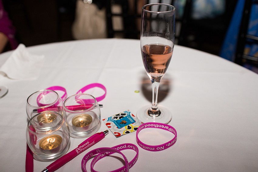 Guests enjoyed rosè and other wines and craft beers throughout the evening.