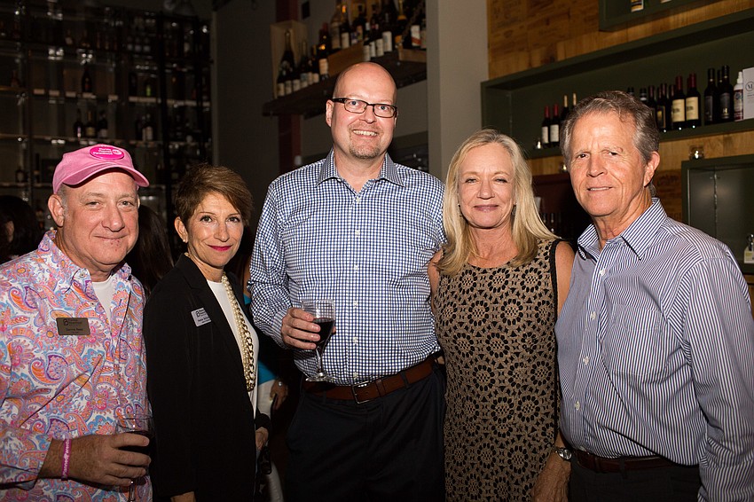 Dennis Rees, Felice Schulaner, Paul Cooper and Pam and Sam Holladay