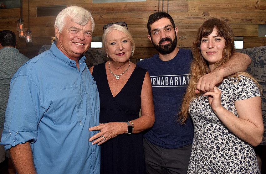 Dennis and Cindy Smith, Mike Canz and Inez Draganski