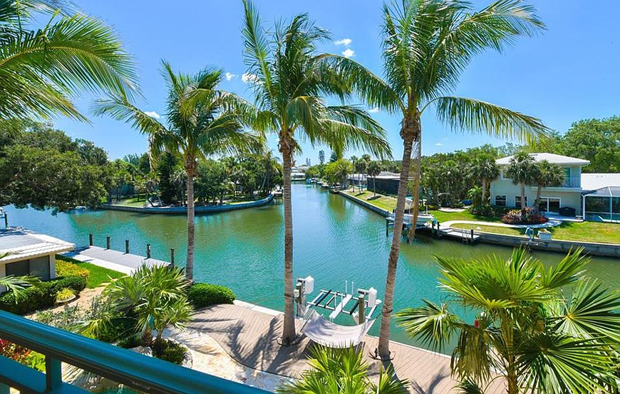 The home Siesta Bayside home at 506 Venice Lane recently sold for $3.3 million. Built in 2008, it has five bedrooms, four-and-a-half baths, a pool and 6,336 square feet of living area.