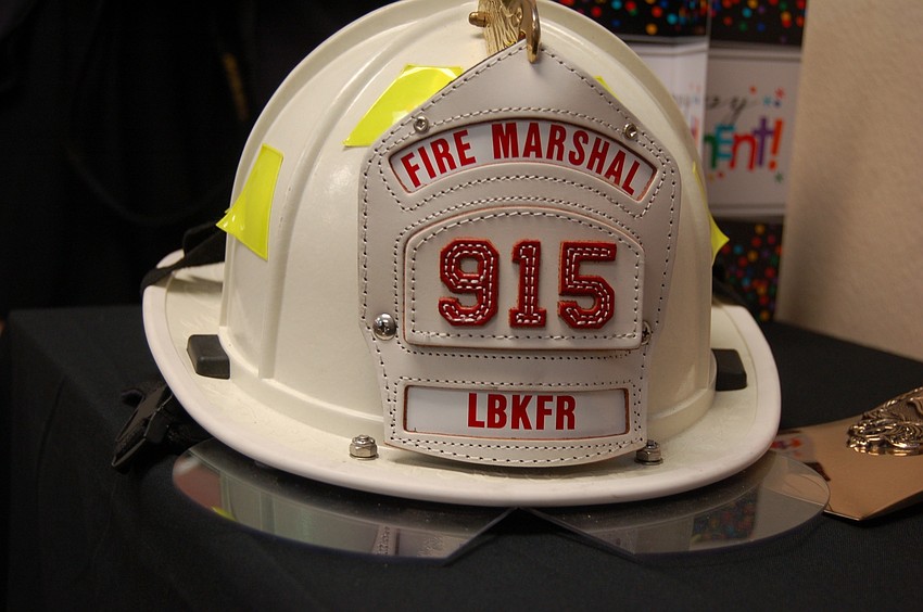 Lou Gagliardi's helmet.