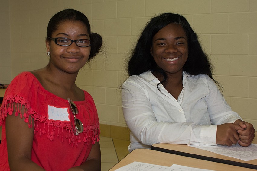 Kahlyn Washington and Keimyha Hinds