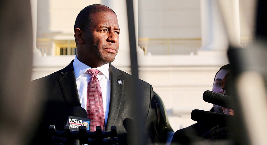 Tallahassee Mayor Andrew Gillum in the Democratic nominee for Florida governor.