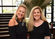Chairwoman Becca Towery and Women’s Council of Realtors Sarasota Director of Membership Rebecca Dalton