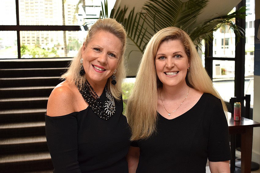 Chairwoman Becca Towery and Women’s Council of Realtors Sarasota Director of Membership Rebecca Dalton