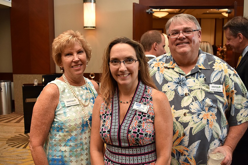 Kathy Collums, Josie Cline and Mark Moore