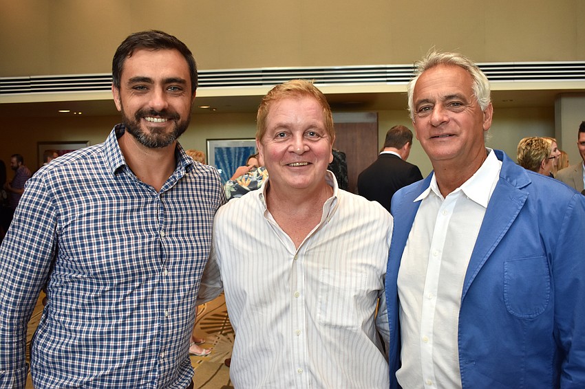 Ricky Perrone, Ed Bertha and Richard Perrone