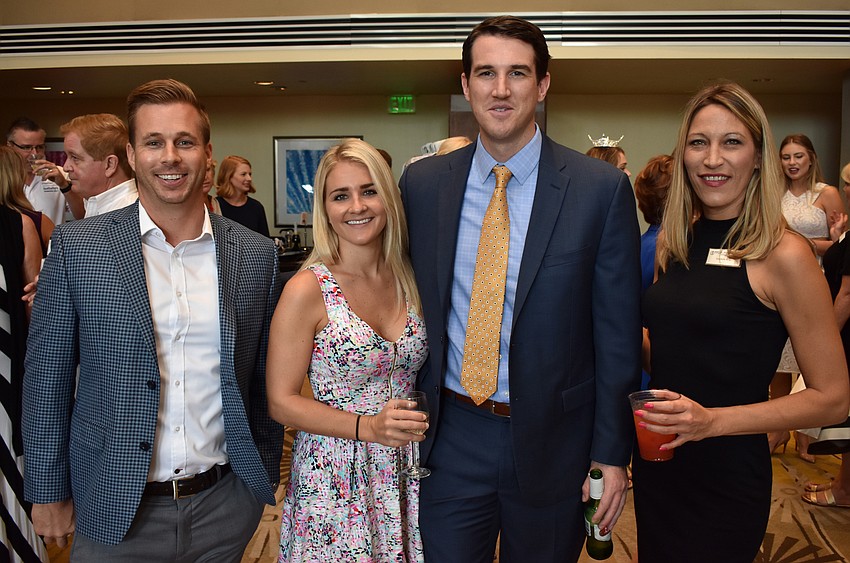 Matthew Voss, Mallory Moretti, Andrew Conaboy and Michelle Ryan