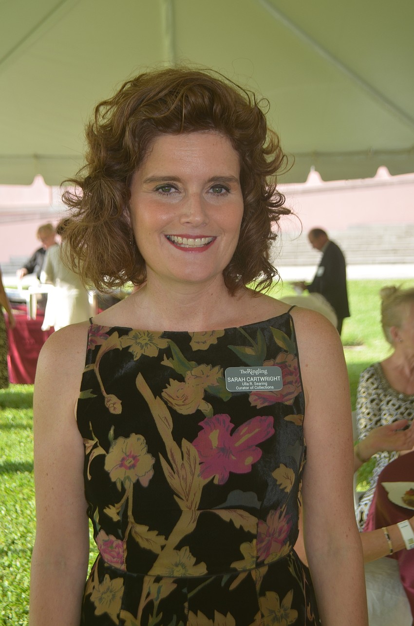 Sarah Cartwright, the curator of collections for the Ringling Museum