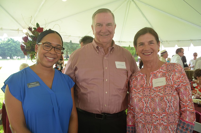 Michelle Young, Steve Almquist and Lucia Almquist