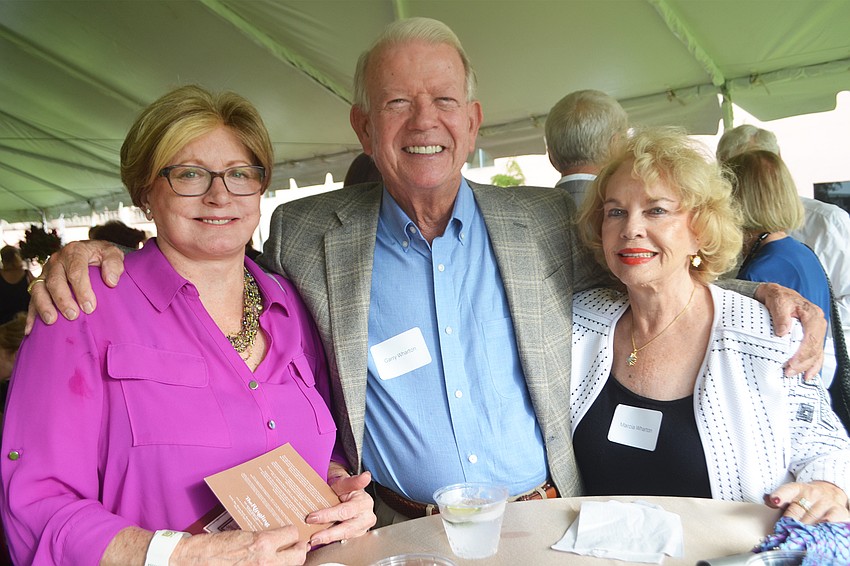 Judi Melander, Garry Wharton and Marcia Wharton