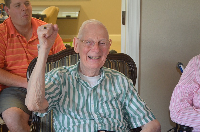 Bob Deam says that next year, he's going to tune up his car to win the whole thing.