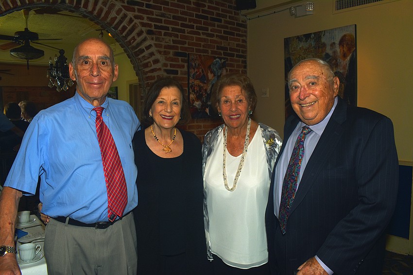 Ron and Roz Rosenthal and Estelle and Burton Silbert