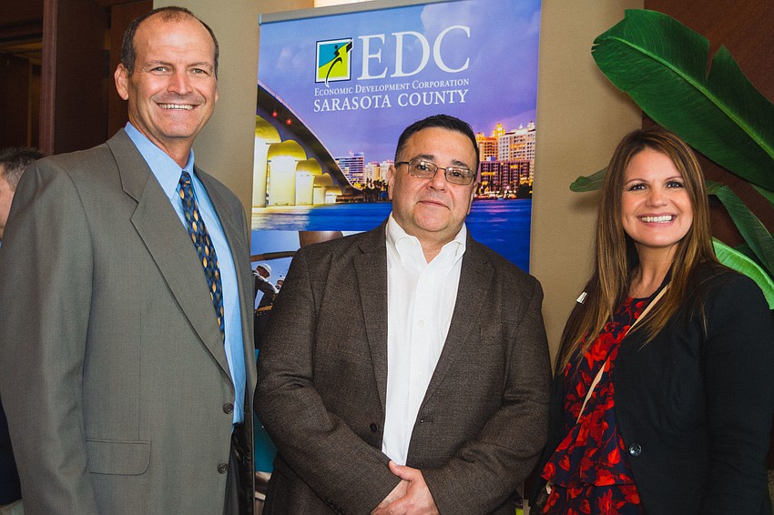 Greg Glass, Andy Borja and Adriana Gomez