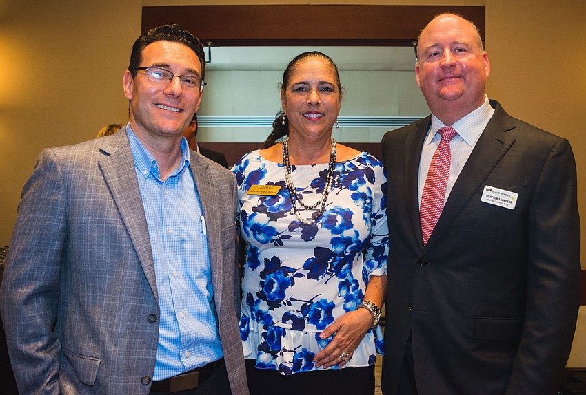 Nick Roberts, Kimberlie Buchanan and Drayton Saunders