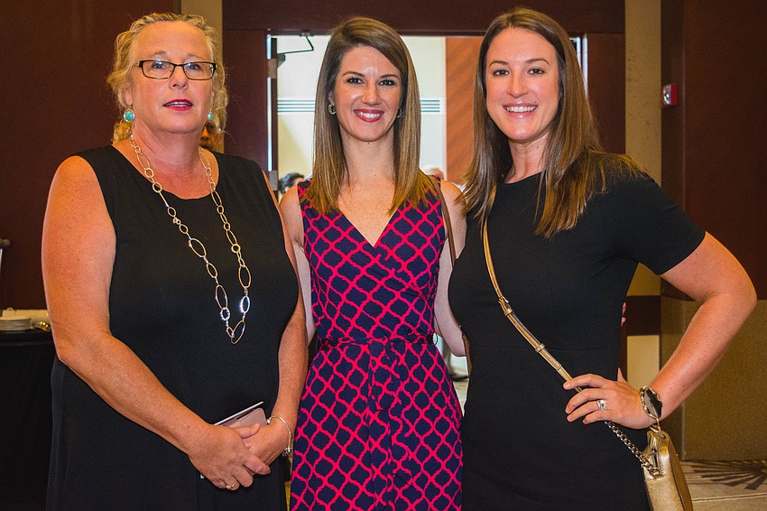 Valerie Tiffany, Ashley Borchert and Danielle Walls