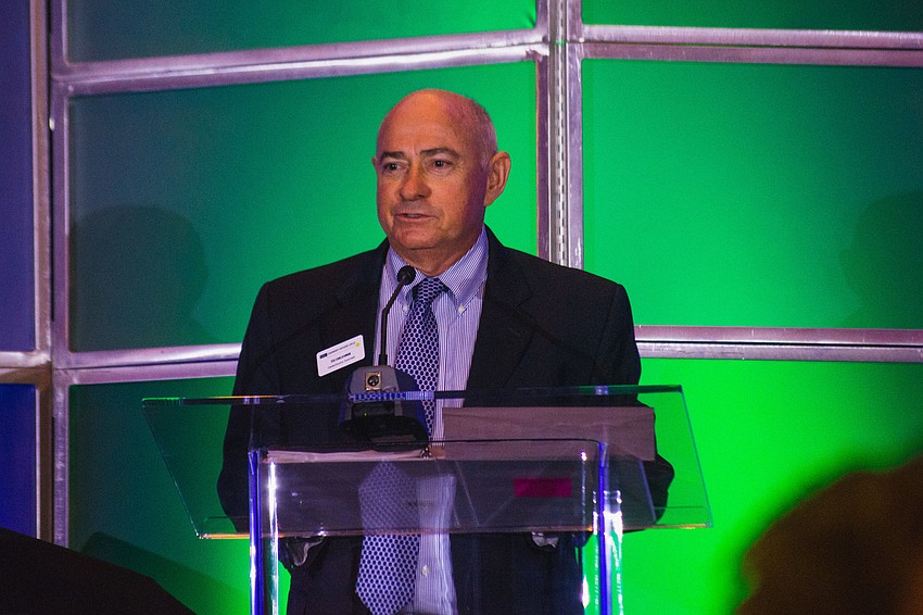 Ted Ehrlichman opens the event.