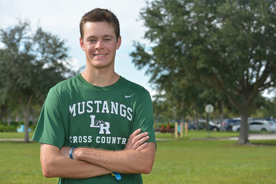 Johnny Reid has the fourth-fastest cross country time (16:21.7) in the Florida High School Athletic Associationâ€™s Class 4A, as of Sept. 13