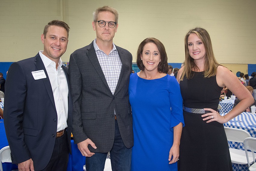 Larry Bowman, Steve Johnson, Candace Hulcher and Jen Rust