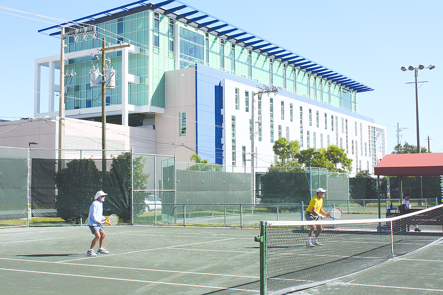 The Payne Park Tennis Center is one of five county-operated facilities the city will begin managing Oct. 1.