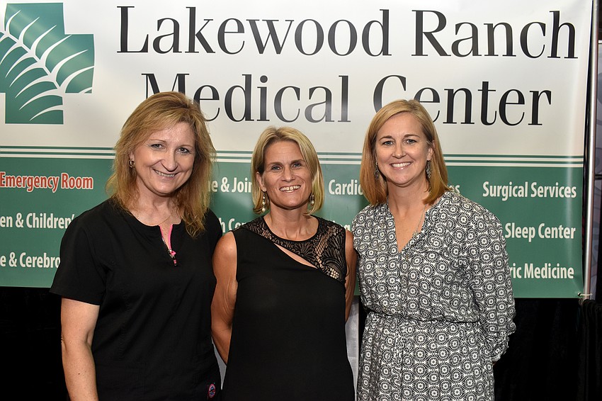 Barbara Aroper, Tami Caruso and Amy Philpot of Lakewood Ranch Medical Center