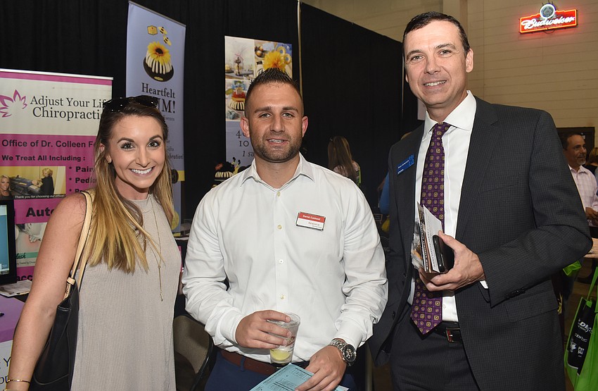 Ariana Gillooly, Daniel Caldwell and Peter Genersich