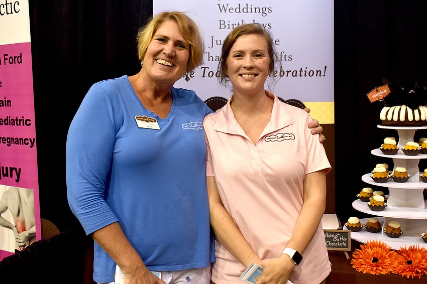 Kelly Erdmann and Ashley Meredith of Nothing Bundt Cakes