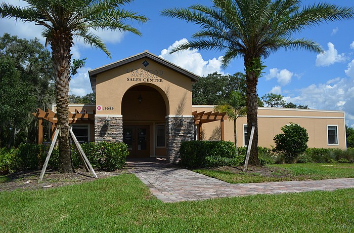 Lennar Homes' former sales center for Lakewood National is being converted into a Sheriff's Office substation. It's expected to open by mid-October.
