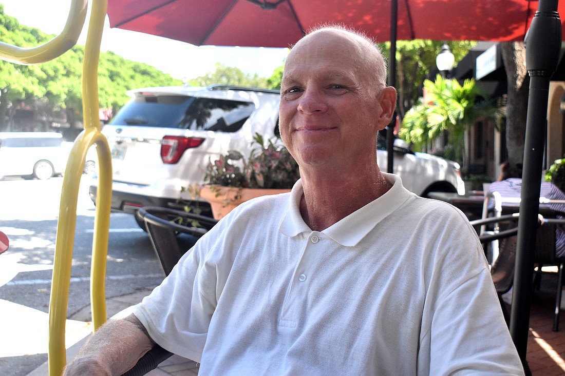 Ron Morrisette has been playing tennis on Longboat Key since the days of Colony Beach and Tennis Resort.
