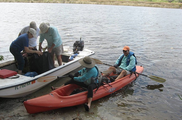 The Old Braden River Historical Society holds river cleanups throughout the year. Courtesy photo.