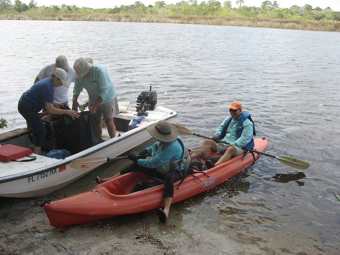 The Old Braden River Historical Society holds river cleanups throughout the year. Courtesy photo.