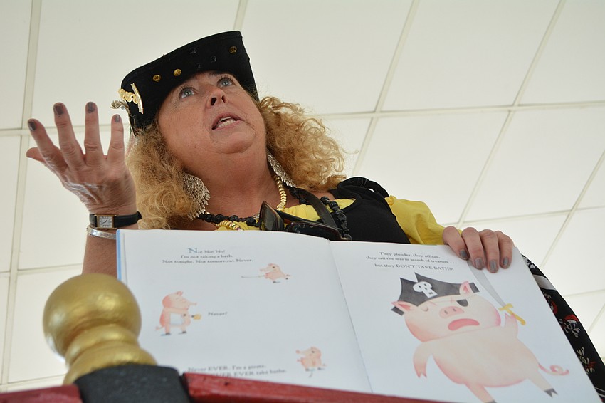 Jennifer Price, whose pirate name is 