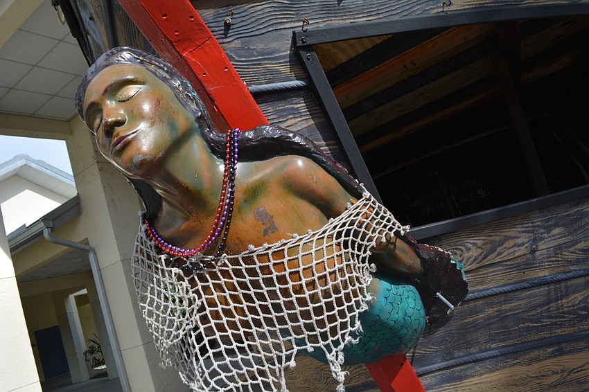 The Privateers' ship is made out of an old school bus cut and welded with a truck. Everything else is added decoration.