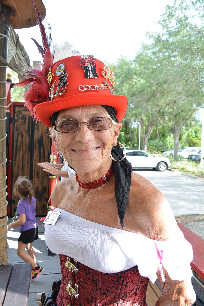 Pirate Terry Rapert, known by her pirate friends as 