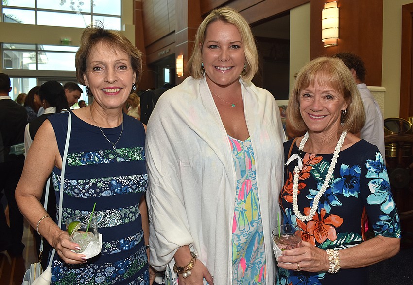 Cathie Hawkins, Amy Sankes and Jennifer Yahraus