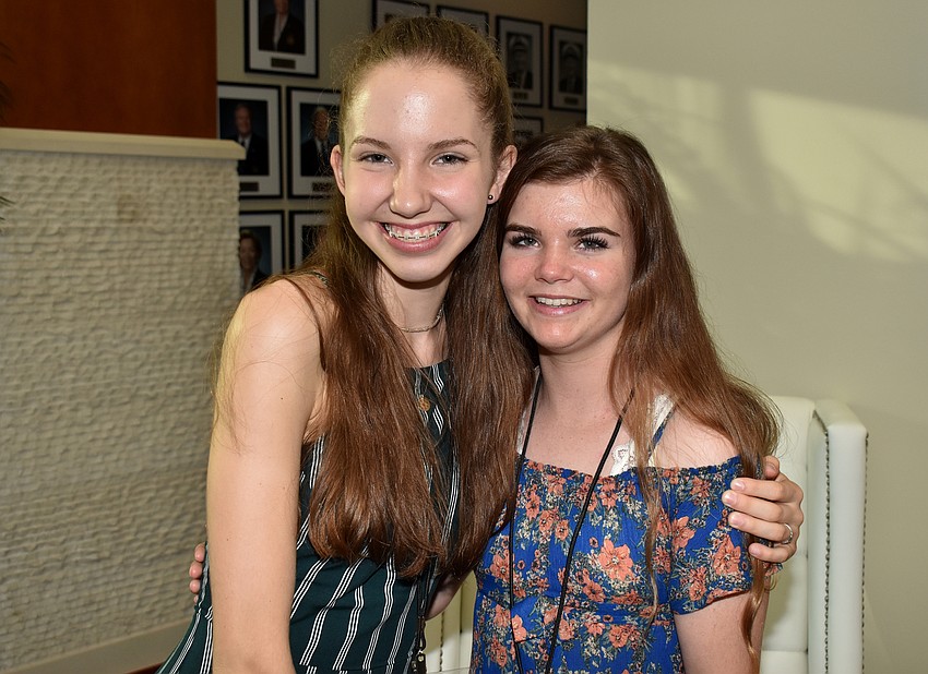 Nina Giraldo and Avery Marx