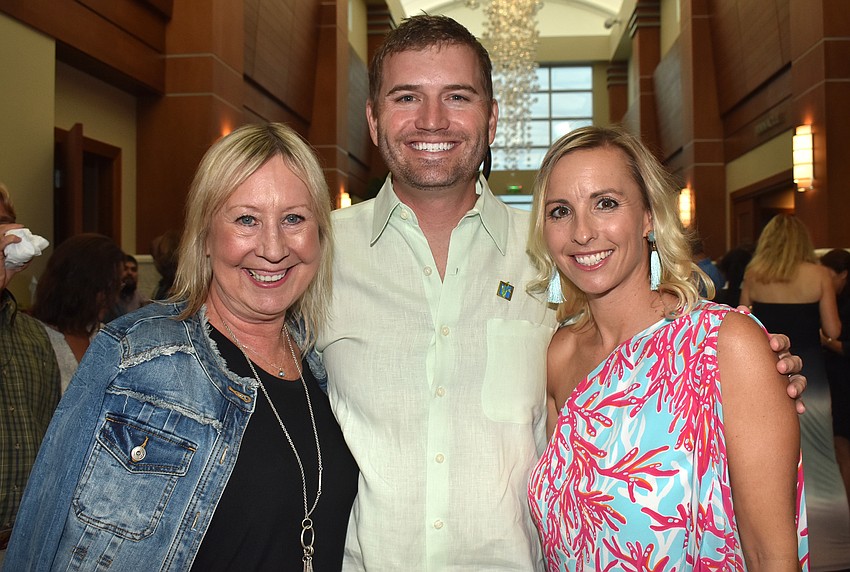 Kathryn Martin and Courtland and Kelly Hunt